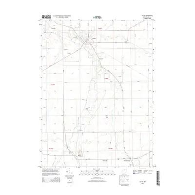 2013 Map of Kalida, 2013 Print