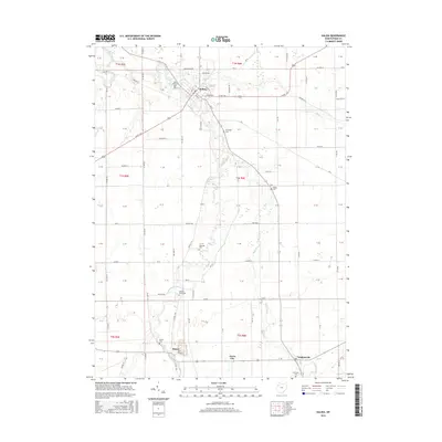 2016 Map of Kalida, 2016 Print