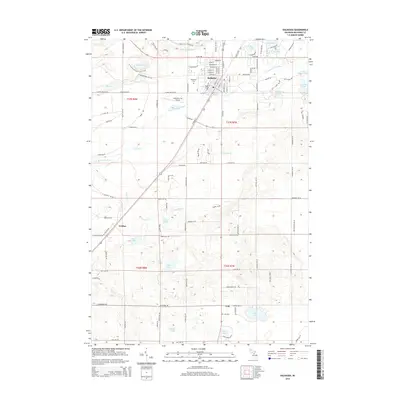 2014 Map of Kalkaska, 2014 Print