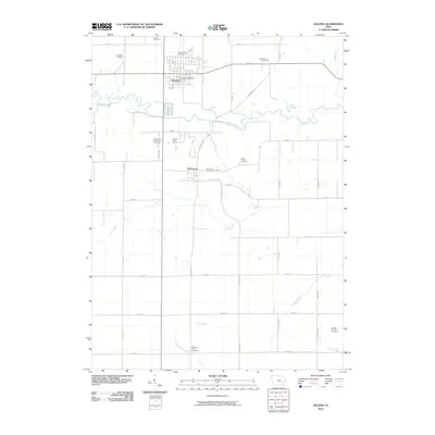 2010 Map of Kalona, 2010 Print
