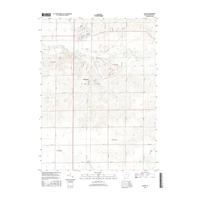 2015 Map of Kalona, 2015 Print