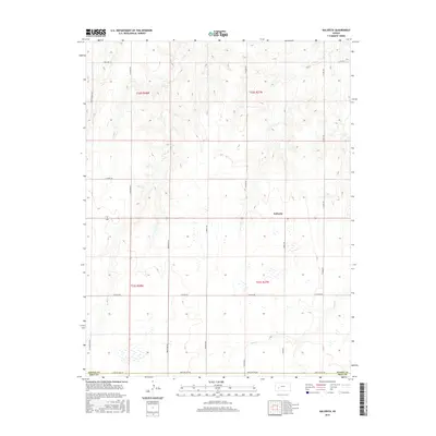 2015 Map of Kalvesta, 2015 Print