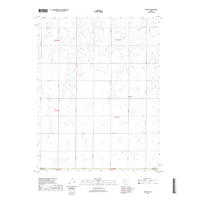 2018 Map of Kalvesta, 2018 Print