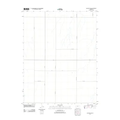 2012 Map of Kalvesta SW, 2012 Print