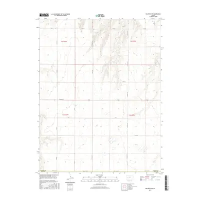 2015 Map of Kalvesta SW, 2015 Print