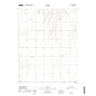 2018 Map of Kalvesta SW, 2018 Print