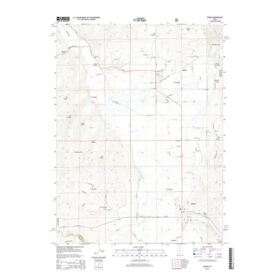 2014 Map of Kamas, 2014 Print