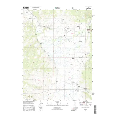 2017 Map of Kamas, 2017 Print
