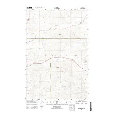 2014 Map of Kamilche Valley, 2014 Print