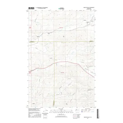 2017 Map of Kamilche Valley, 2017 Print