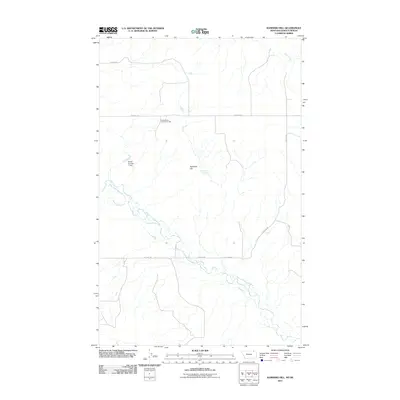 2011 Map of Kaminski Hill, 2011 Print