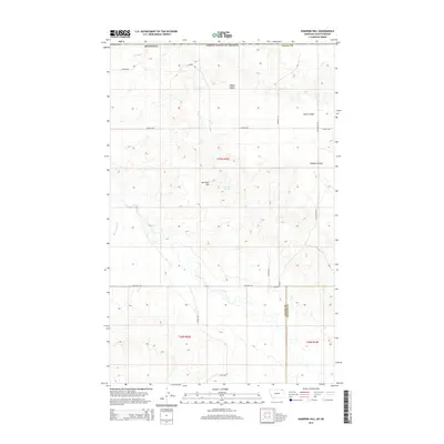 2014 Map of Kaminski Hill, 2014 Print