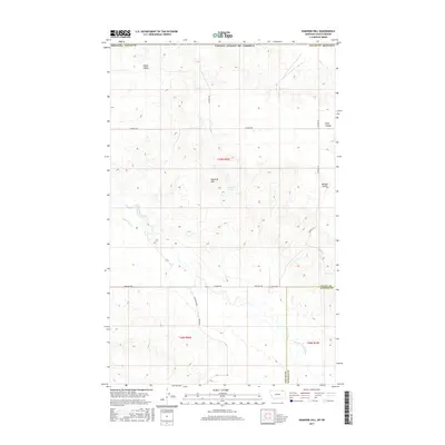 2017 Map of Kaminski Hill, 2017 Print