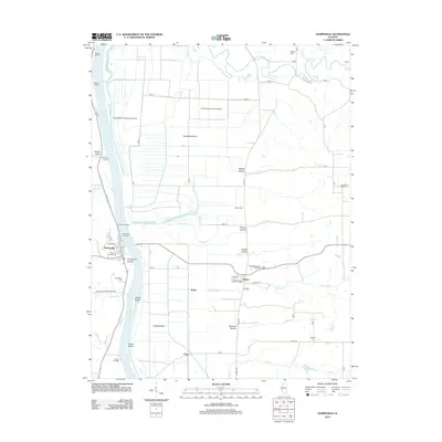2012 Map of Kampsville, 2012 Print