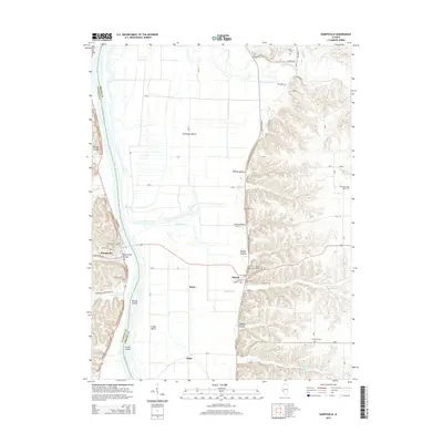 2015 Map of Kampsville, 2015 Print