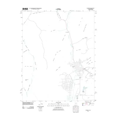 2011 Map of Kanab, 2011 Print