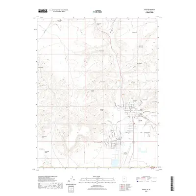 2020 Map of Kanab, 2020 Print