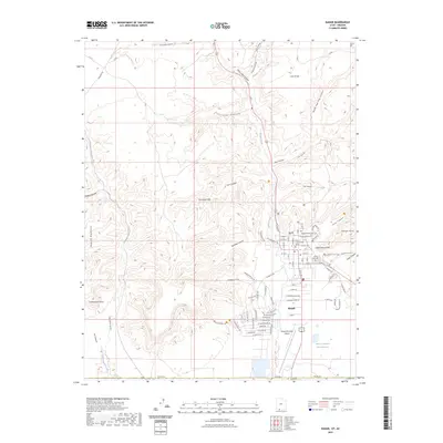 2023 Map of Kanab, 2023 Print