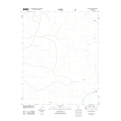 2012 Map of Kanab Point, 2012 Print