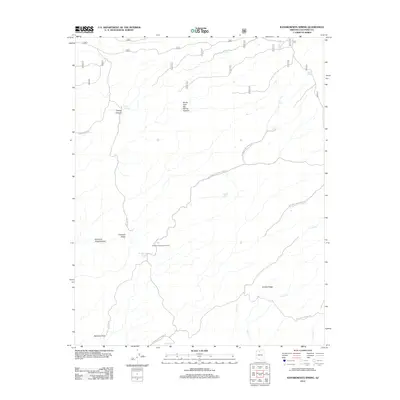 2012 Map of Kanabownits Spring, 2012 Print