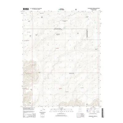 2014 Map of Kanabownits Spring, 2014 Print