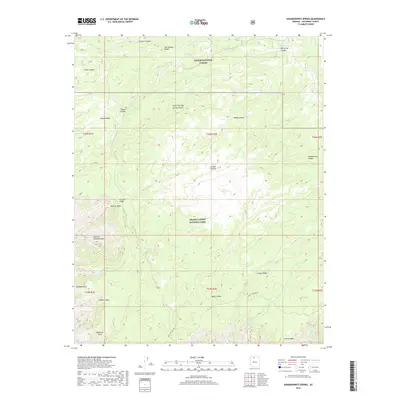 2018 Map of Kanabownits Spring, 2018 Print
