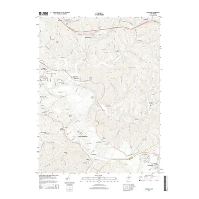 2014 Map of Kanawha, 2014 Print