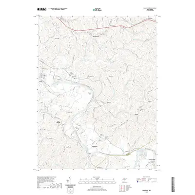 2019 Map of Kanawha, 2019 Print