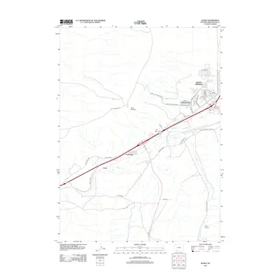 2012 Map of Kanda, 2012 Print