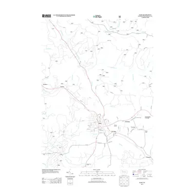 2013 Map of Kane, 2013 Print