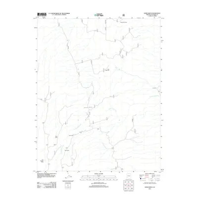 2012 Map of Kane Ranch, 2012 Print
