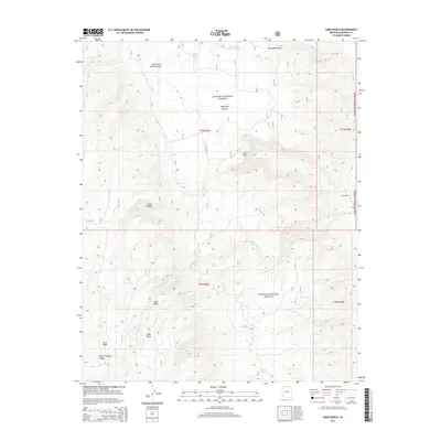 2014 Map of Kane Ranch, 2014 Print