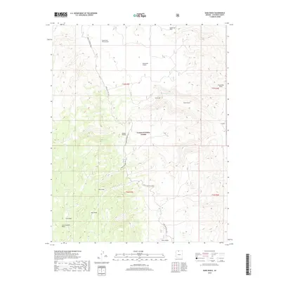 2018 Map of Kane Ranch, 2018 Print