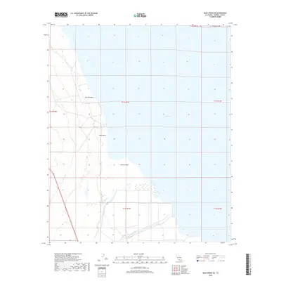 2018 Map of Kane Spring NE, 2018 Print