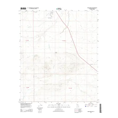 2015 Map of Kane Spring NW, 2015 Print