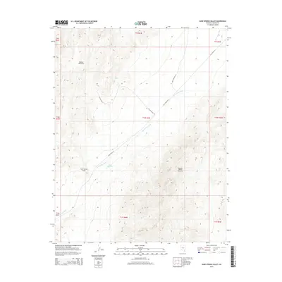 2015 Map of Kane Springs Valley, 2015 Print
