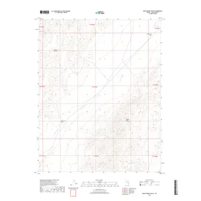 2018 Map of Kane Springs Valley, 2018 Print