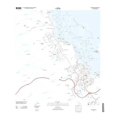 2013 Map of Kaneohe, 2013 Print