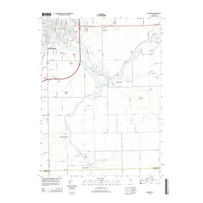 2015 Map of Kankakee, 2015 Print