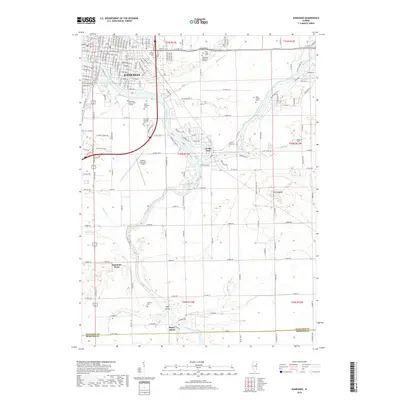 2018 Map of Kankakee, 2018 Print