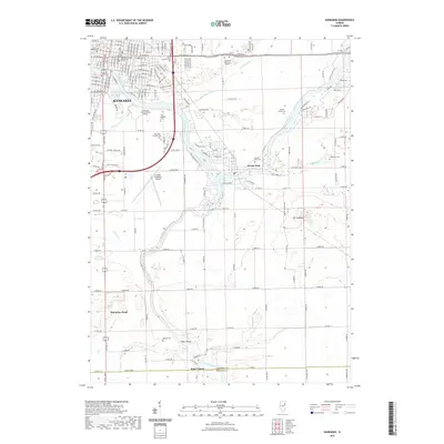 2021 Map of Kankakee, 2021 Print