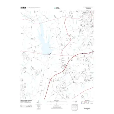 2013 Map of Kannapolis, 2013 Print