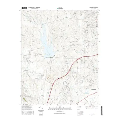 2016 Map of Kannapolis, 2016 Print