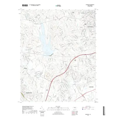 2019 Map of Kannapolis, 2019 Print