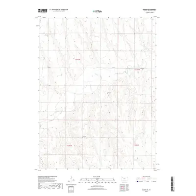2018 Map of Kanona NE, 2018 Print