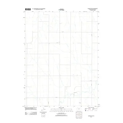 2012 Map of Kanona NW, 2012 Print