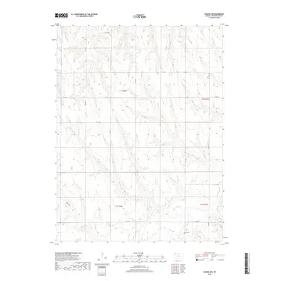 2018 Map of Kanona NW, 2018 Print