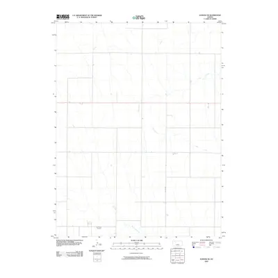 2009 Map of Kanona SE, 2009 Print