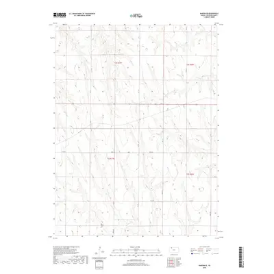 2018 Map of Kanona SE, 2018 Print