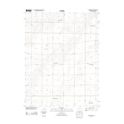 2013 Map of Kanorado NW, 2013 Print